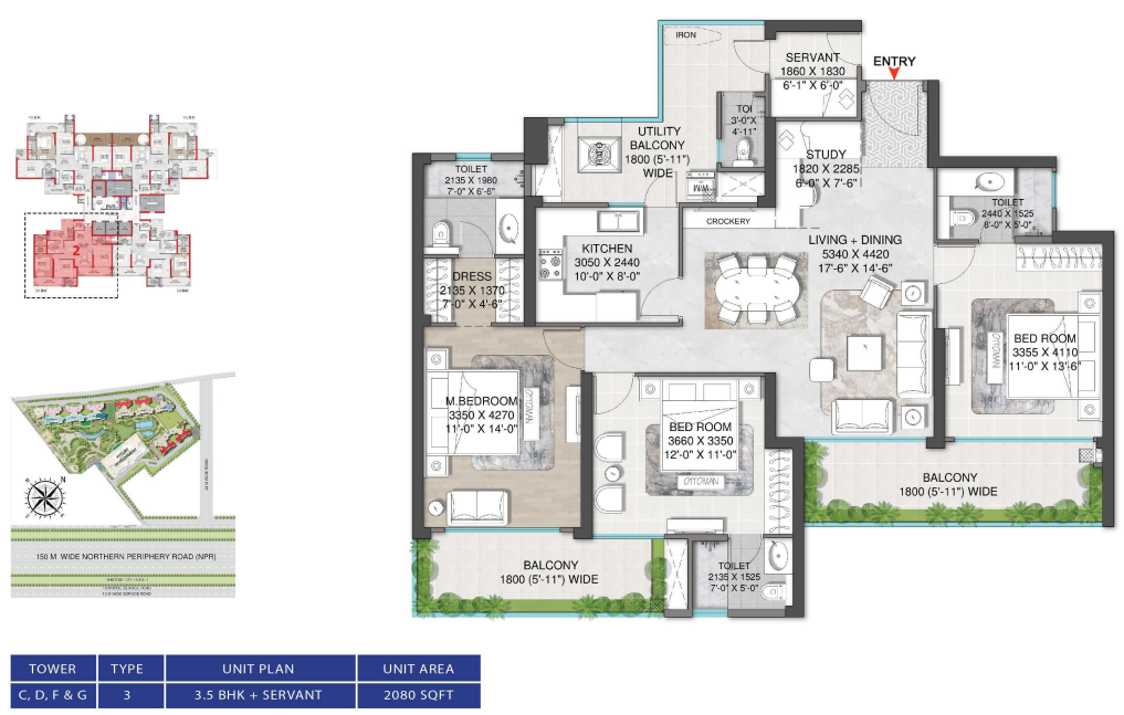 3.5 BHK